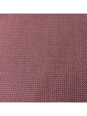 Polka Dot Burgundy Cotton Fabric 10"x42" Sewing Craft Material Quilting Supplies